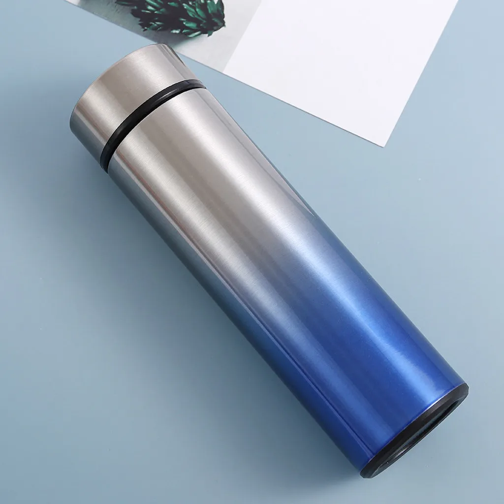 Outdoor Sport Hiking Climping Drinking Bottle Christma Gift Gradual Vacuum Stainless Steel Vacuum Flask Large Capa Free Shipping