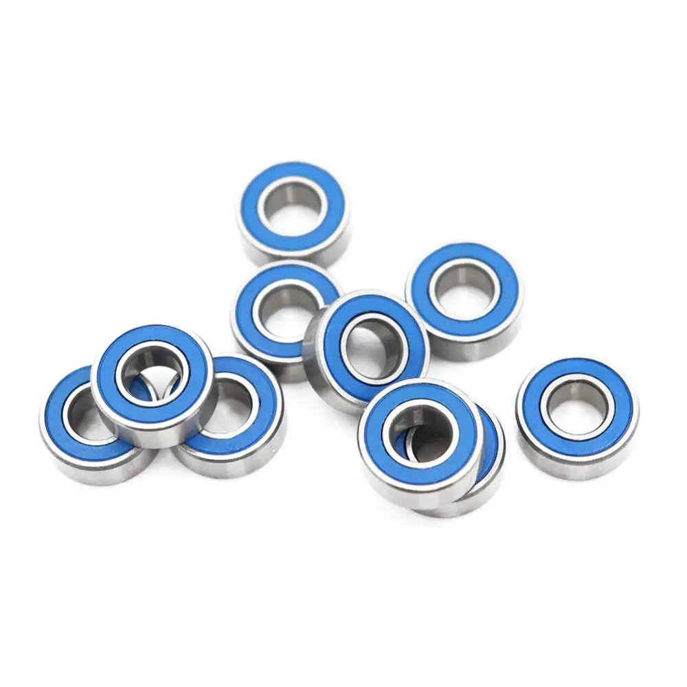 5x11x4 mm MR115RS ABEC3 Miniature MR115-2RS Ball Bearings Blue Sealed MR115 2RS L1150D Bearing 10pcs ball bearings metal shielded ball bearings