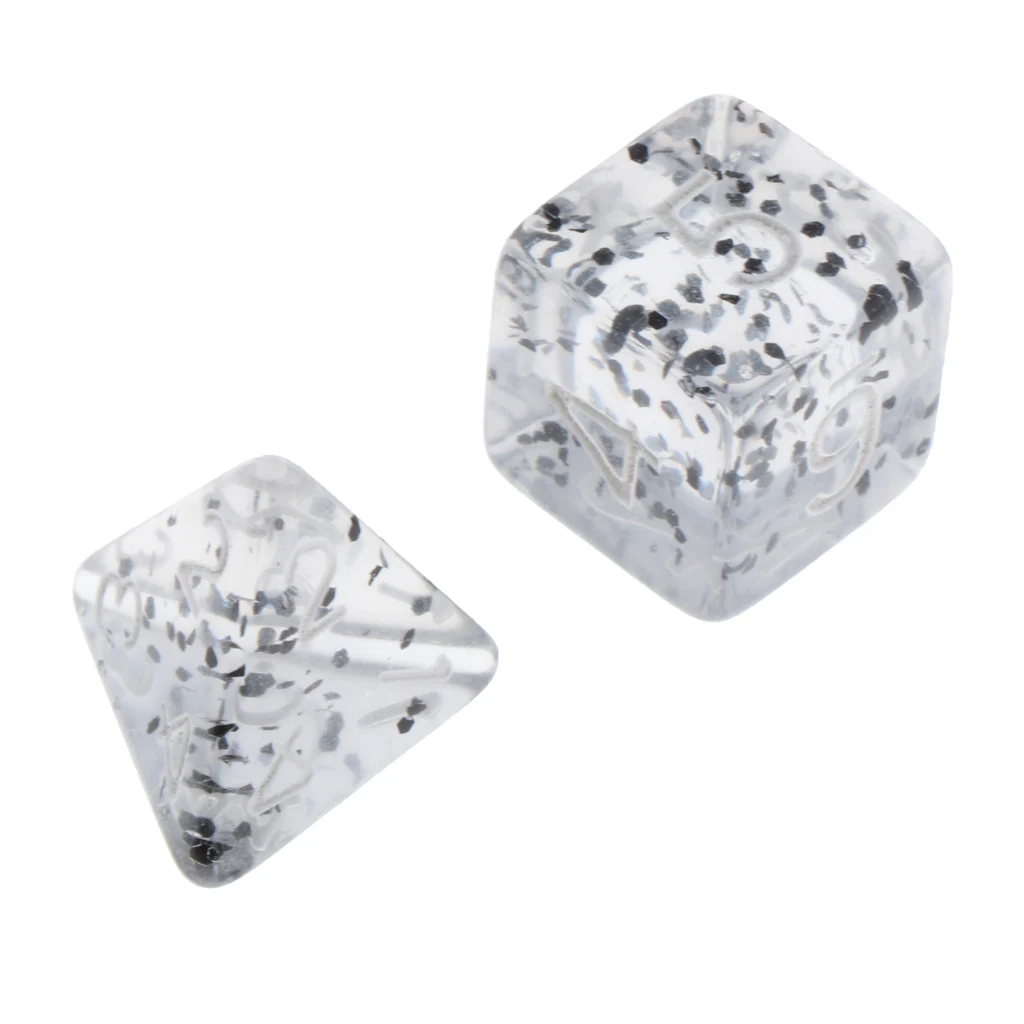 7Pc Multi-sided Dices Set D4-D20 MTG DND RPG Board Game Dice for D&D Roleplaying Party Casino Table Game Toy