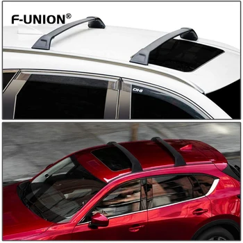 

Roof Rack PairOE Style Aluminum Car Roof Rack Rail Cross Bars Top Luggage Cargo Carrier Replacement for Mazda CX-5 17-18