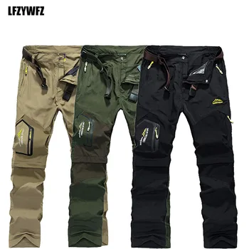

Quick-drying Detachable Hiking Pants Outdoor Men's Summer Comfortable Breathable Shorts Men's Mountain Camping Hiking Trousers