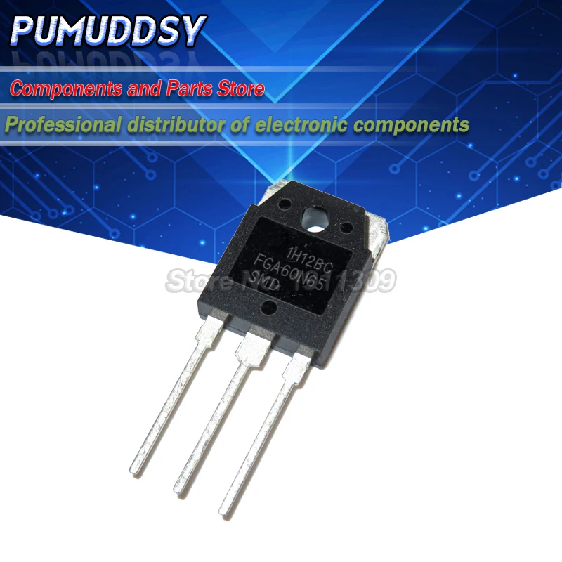 5 шт. FGA60N65SMD TO-3P FGA60N65 60N65 IGBT транзистор 650 в 60A IC | Электронные компоненты и