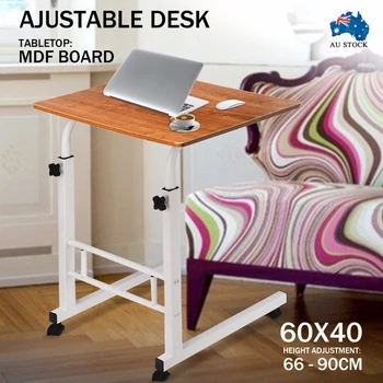 

New Adjustable Mobile Laptop Desk Sudent Study Office Work Desk Table 360 Degree Rotating Laptop Stand Home Computer Desk