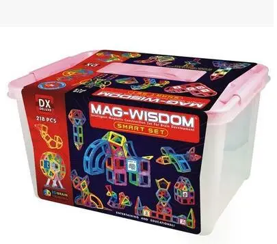 

Kebo Magnetic Sheet Flexible Pulling Building Blocks 218-Piece Construction Magnet Assembly Children'S Educational Toy