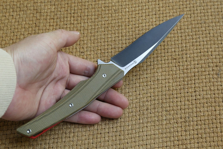 MAXACE ranger тактический складной нож XW42 лезвие KVT шарикоподшипник G10 Ручка Кемпинг Охота Открытый выживания Ножи EDC инструменты