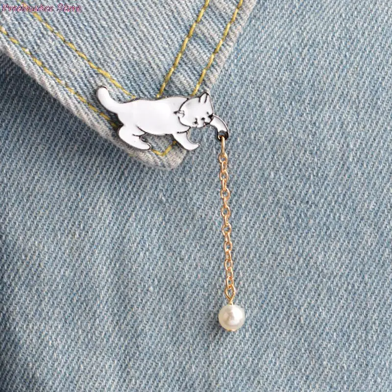 Очаровательная жемчужная кошка/Бабочка Китти/Рыбацкая кошка/коготь/Русалка