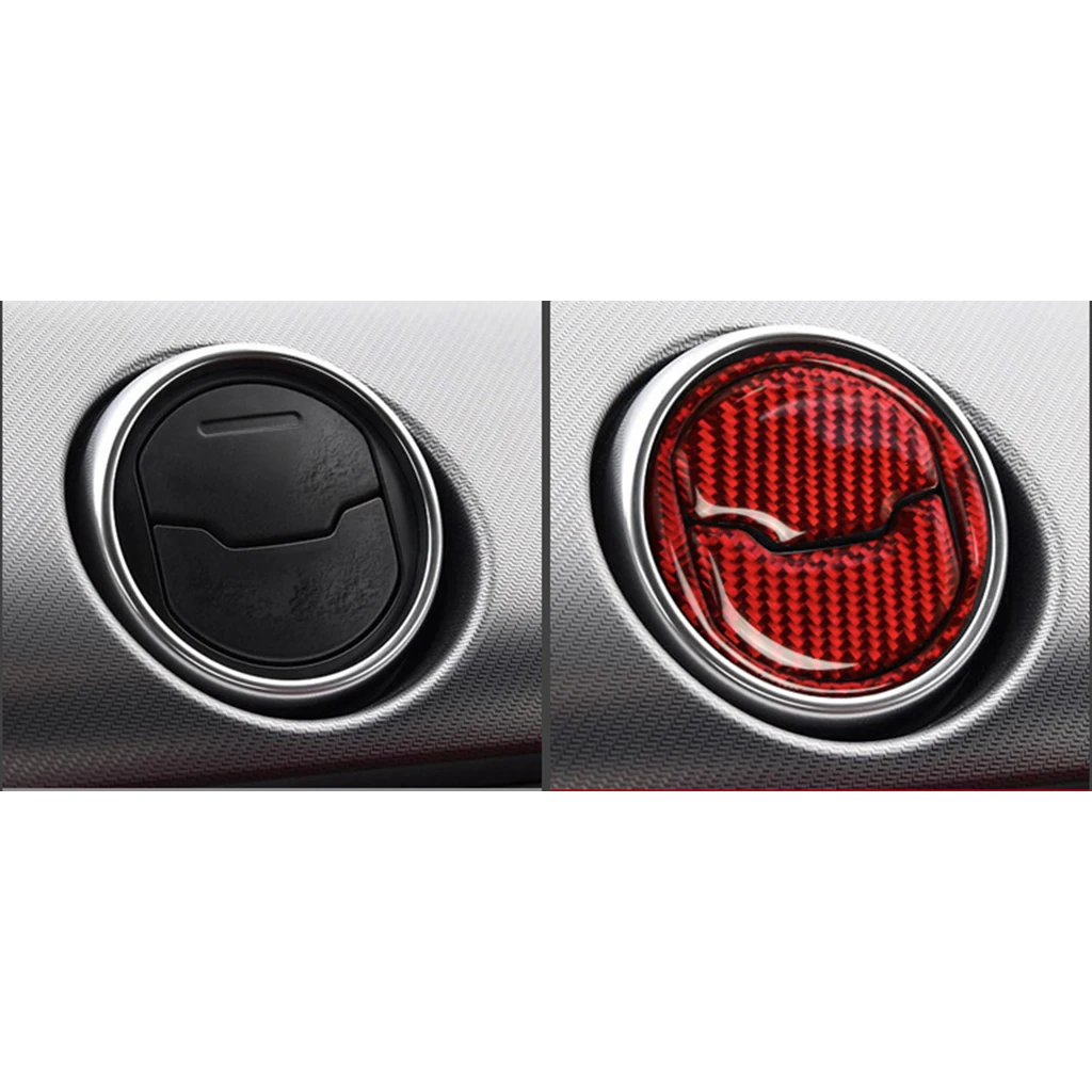 For Ford Mustang AC frame sticker- Auto AccessoriesAirspeed Carbon Fiber Central Air Conditioner Outlet