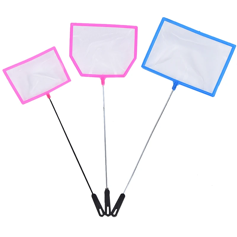 

1pcs Aquarium Fish Tank Fish Catching Accessories Eco-friendly Material Practical Landing Net Portable Storage