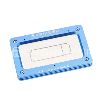 

MJ Z15 Metal Tin Planting Platform With BGA Reballing Stencil For IPhone11 Soldering Repair Tools
