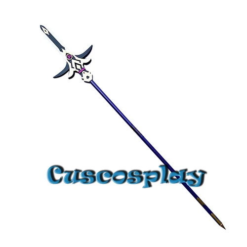 Buy Game Genshin Impact Xiangling Cosplay Spear Rosaria Cosplay Props Polearms Replica of Weapons for Christmas Fancy Party Event