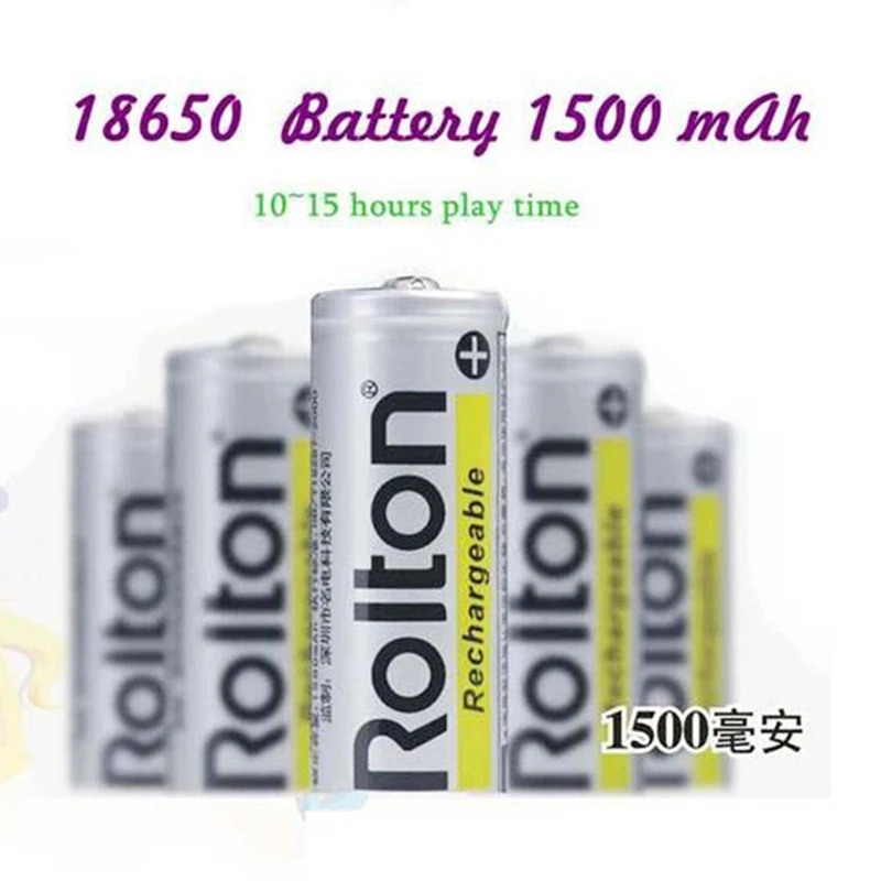 Оригинальная Аккумуляторная Батарея Rolton W405 18650 1500mAh 10-15 часов