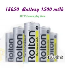 Оригинальная Аккумуляторная Батарея Rolton W405 18650 1500mAh 10-15 часов