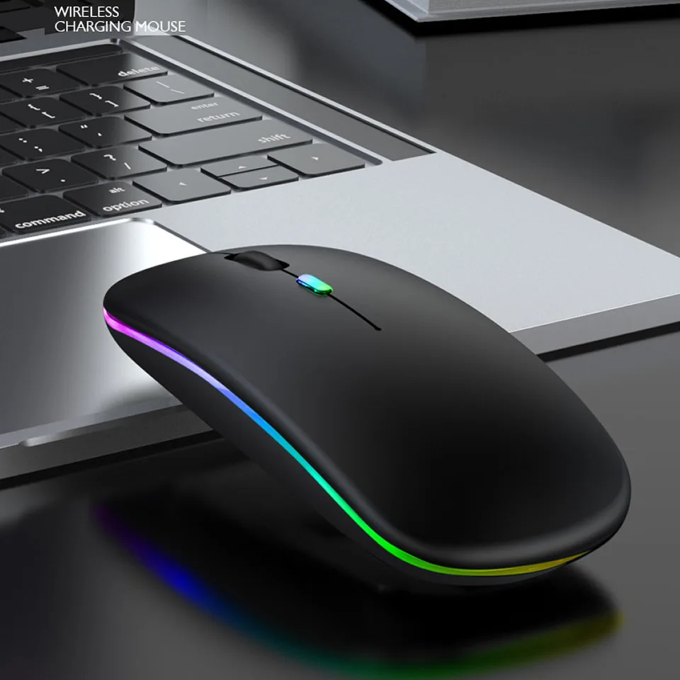 RGB 2.4G Wireless Mouse Bluetooth Mouse Gamer Rechargeable Computer Mouse Wireless USB Ergonomic Mause Silent Mice For Laptop PC