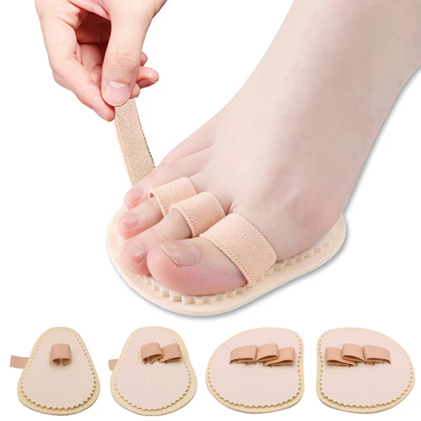 

Toes Straightener Pad Toe Separator Bone Thumb Adjuster Correction Pedicure Sock Splint Hammer Toe Corrector Orthotics Feet