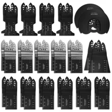 Lâmina de serra multiferramenta, lâmina de serra circular de oscilação para renovador de fein, kit de corte de madeira com 10/peças
