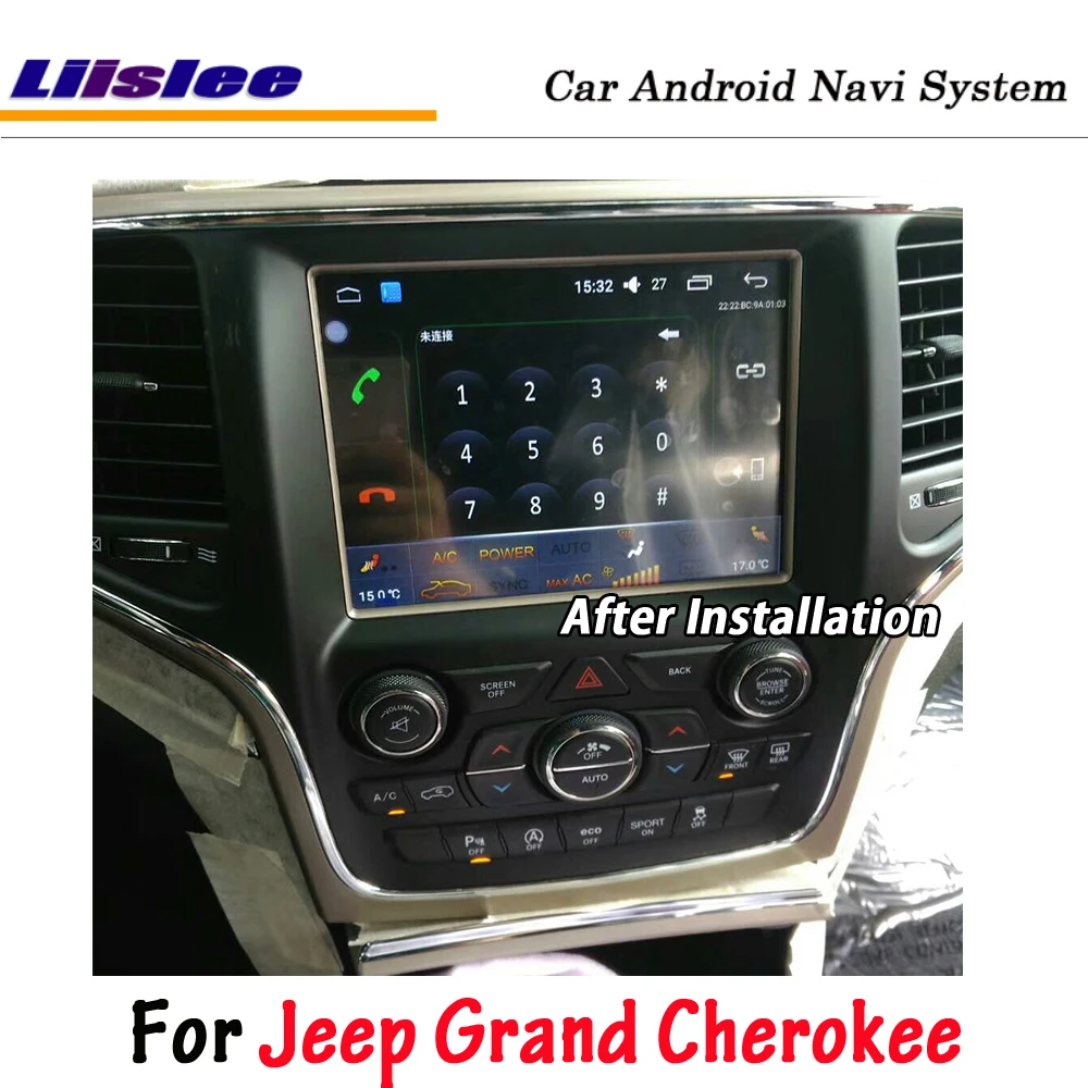 Liislee 8,4 дюймов Android для Jeep Grand Cherokee 2013~ стерео автомобильный стиль Carplay gps навигационная карта навигация Мультимедиа