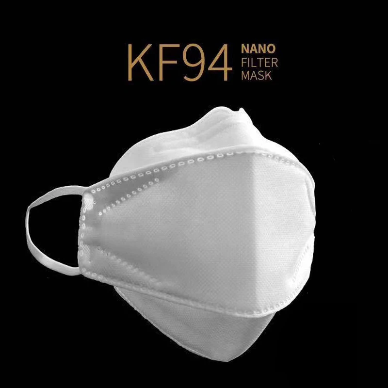 

30PCS KF94 Face Mask 94% Filtration 3-Layer Protective Face Mask Mouth Face Mask Protection against Droplet Dust