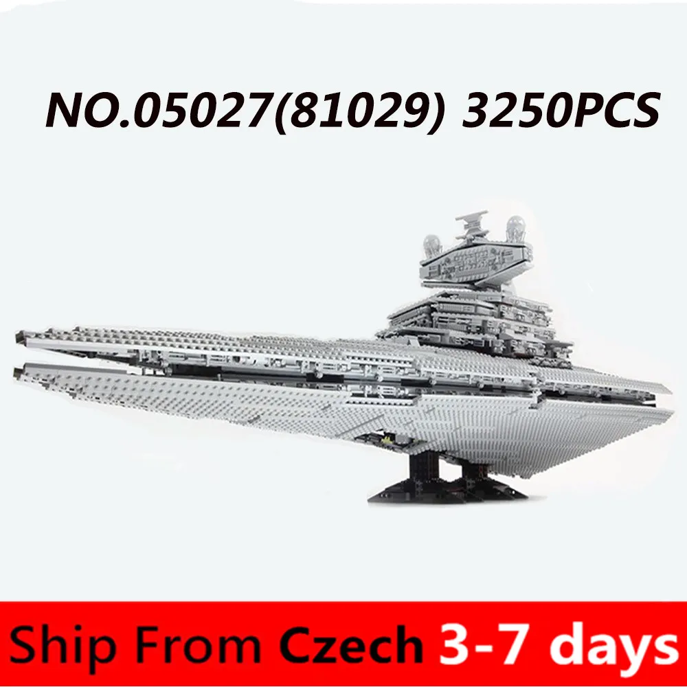 Lepinblocks 05027 05063 Звездный план смерти Звездные войны UCS Звездный Разрушитель 10188 lp строительные блоки кирпичи 10221 10030 Рождественский подарок