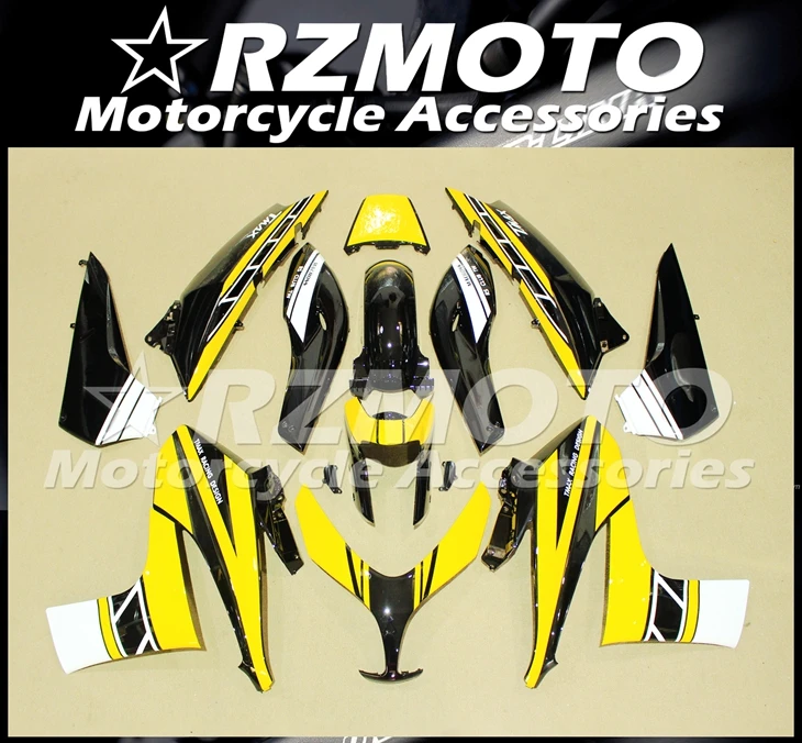 ABS мотоцикл обтекатель комплект для YAMAHA TMAX500 2008-2011 год кузов литья под давлением Магазин № 1398 - Цвет: All sorts of color