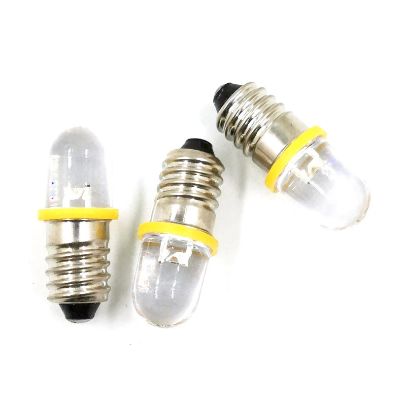 AC 8V E10 Edison Screw Light Bulb LED Indicator Lamp Teaching
