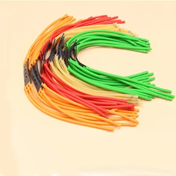 

5PCS 8 PCS 10 PCS Lot six elastic rubber band hunter slingshot slingshot hunting accessories sling