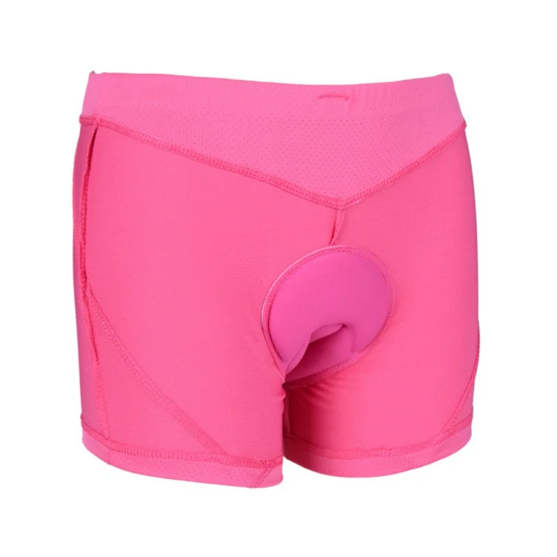 Женские эргономичные велосипедные шорты из дышащей ткани и силикона, быстросохнущие велосипедные шорты для горного велосипеда, мягкие колготки, спортивная одежда - Цвет: Розовый