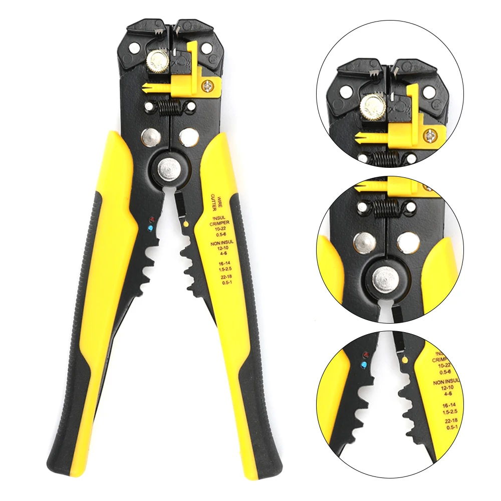 

Professional Stripping Tool With Terminals Kit Wire Stripper Wire Cutter Crimping Pliers Stripping Tool Crimping Tool