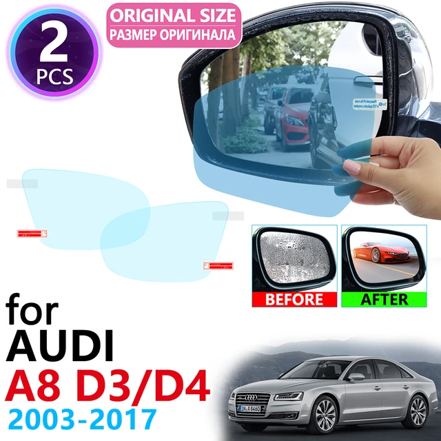 Set 2X Mirror Stickers Audi Logo