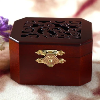 

Retro Mini Clockwork Music Box Wooden Music Box Castle in the Sky Musical Boxes Birthday Gift Baby Christmas Gifts Crafts