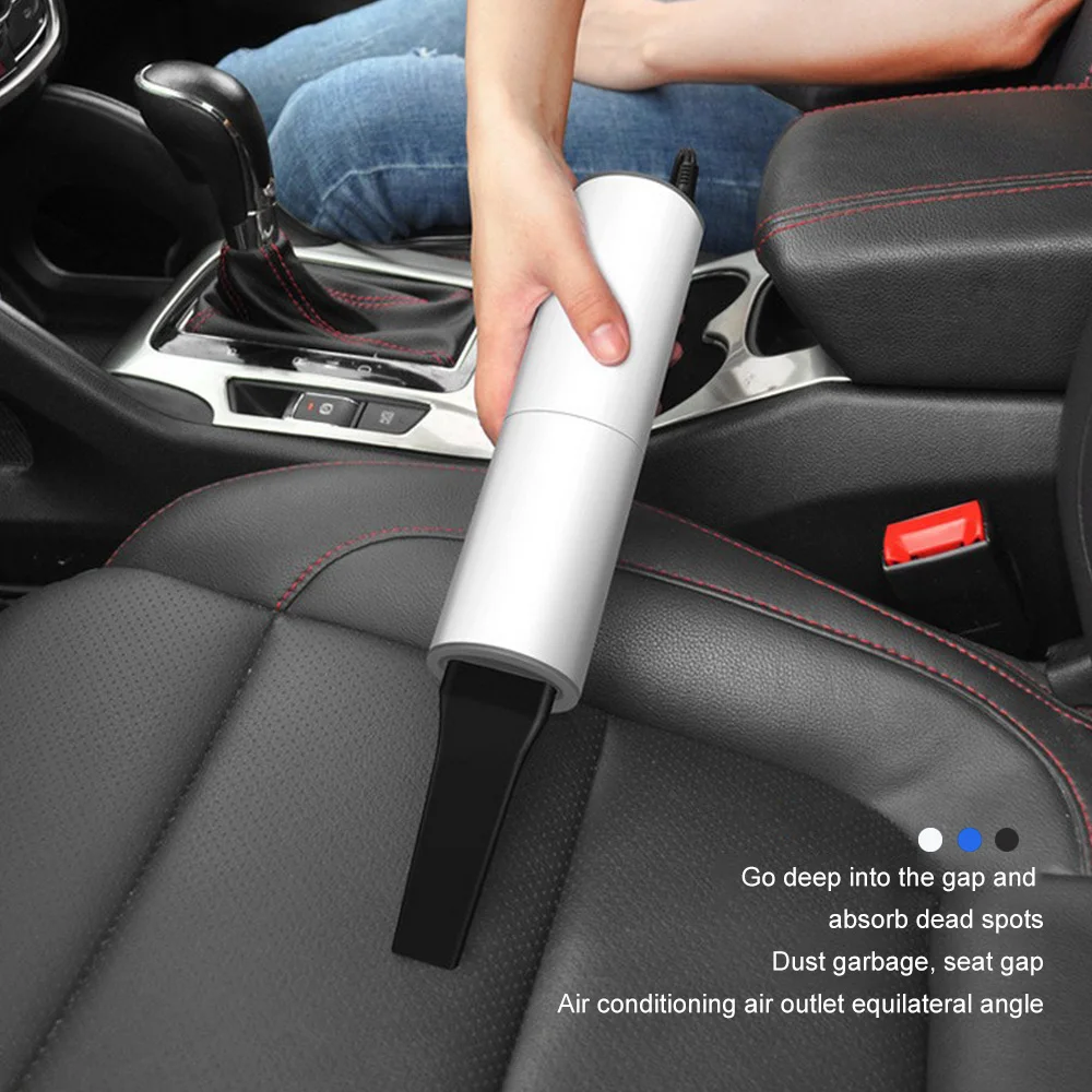 

Car Vacuum Cleaner Portable Handheld 120W Auto Vacuum Cleaner 12V Mini Car Vaccum Cleaners for Car Interior Cleaning Women/Men