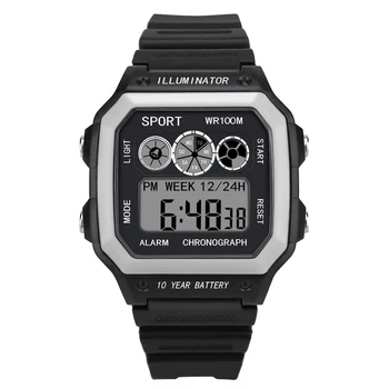 

reloj hombre Men Sports Watches Men LED Digital Watches Multifunction Electronic Watches Military Men Watches Relogio Masculino