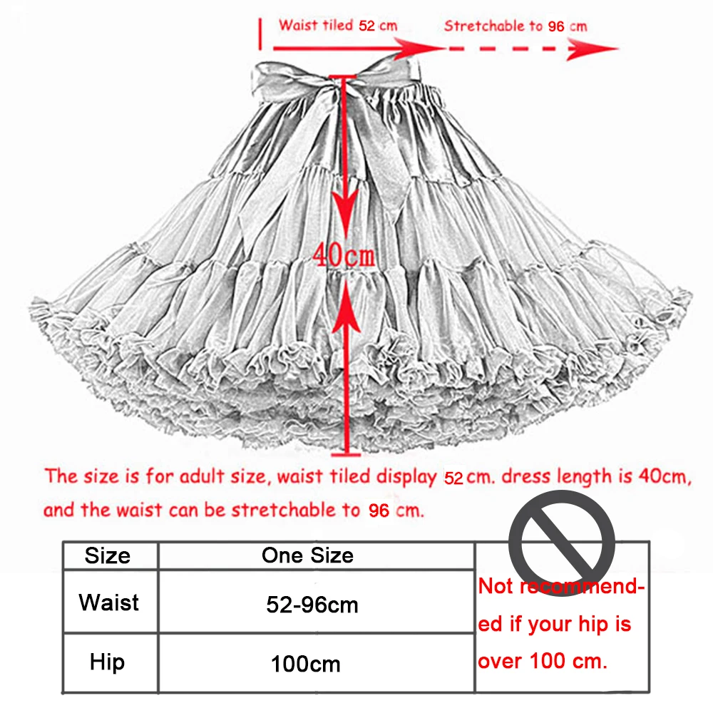 Adult Women Petticoat Mnini Tutu Skirt Ball Gown Dance Sexy Women Short Puffy Tulle Skirts petticoat skirt petticoat underskirt lolita petticoat tulle tutu skirt