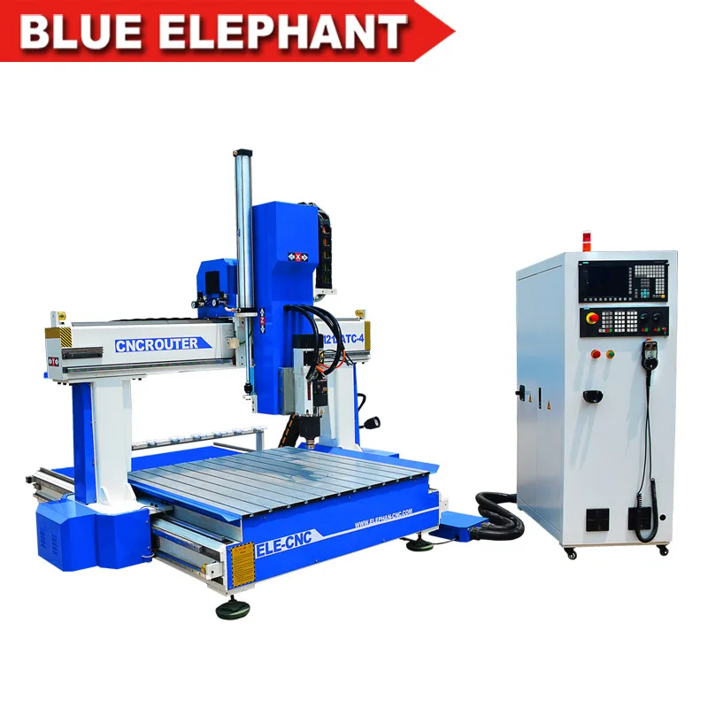 Blue Elephant Cnc Router Desktop Portable Auto Tool Changer 4 Axis 1212