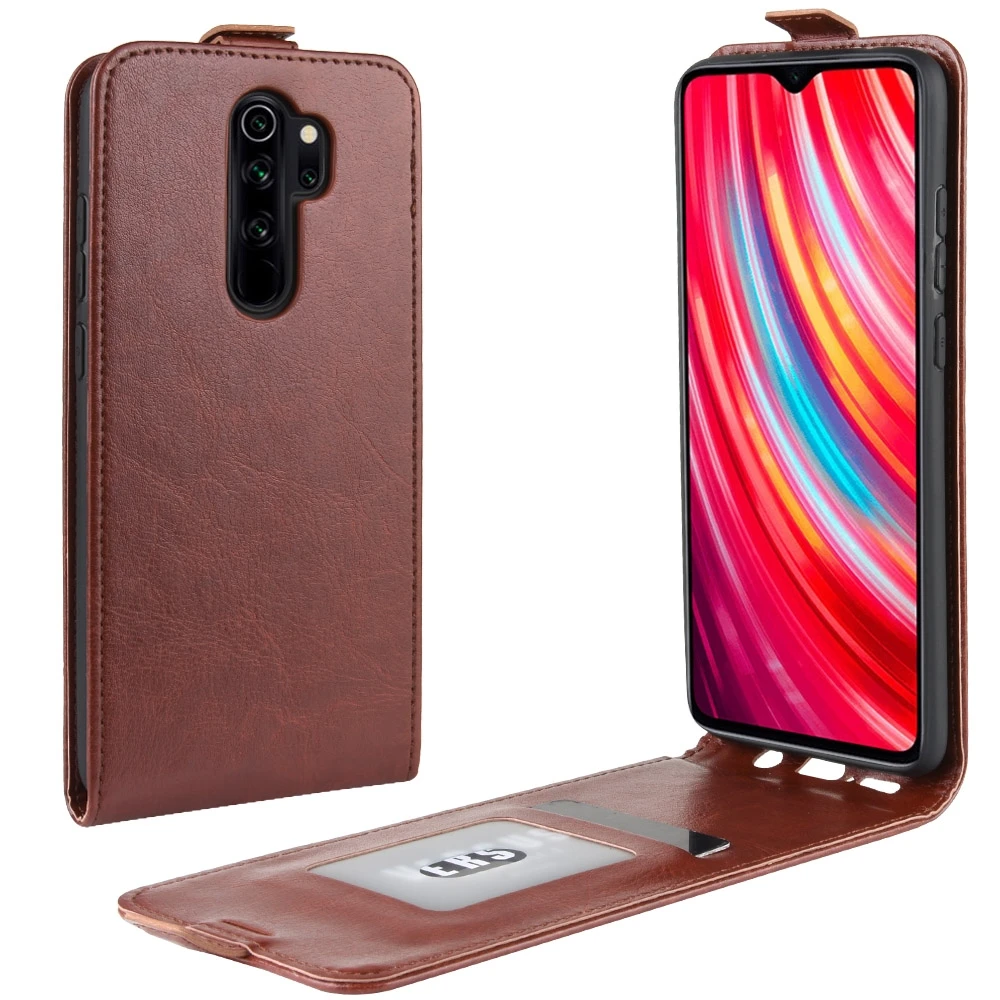 xiaomi leather case hard For Xiaomi Redmi Note 8 Pro Vertical Flip Leather Case  Protective Cover Upright Shell Fundas Case for Redmi Note 8 Pro Phone leather case for xiaomi