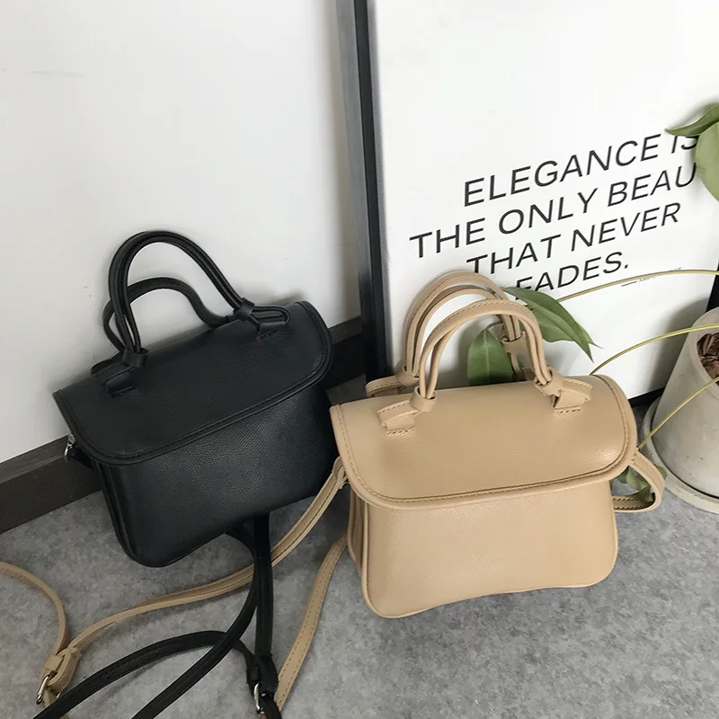 Сумка через плечо Корейская ins белая маленькая сумка двусторонняя | Багаж и сумки