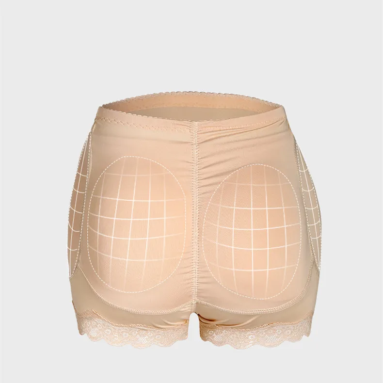 Women 4pcs Pads Enhancers Fake Ass Hip Butt Lifter Shapers Control Panties Padded Slimming Underwear Enhancer Hip Pads Pant target shapewear