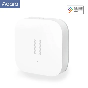 

AQara Smart Vibration Sensor Zigbee Motion Shock Sensor Alarm Monitor Built in Gyro work with Mijia APP for Smart Home