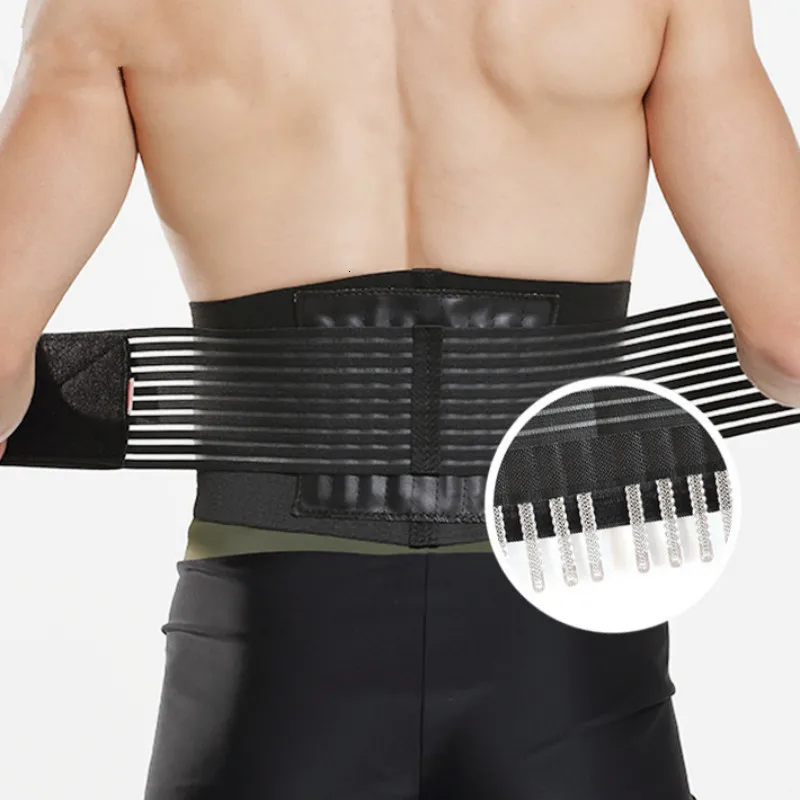 

Gym Lumbar Support Waist Trimmer Breathable Lower Back Brace For Pain Injury Relief Gym Fitness Weightlifting Posture Corrector