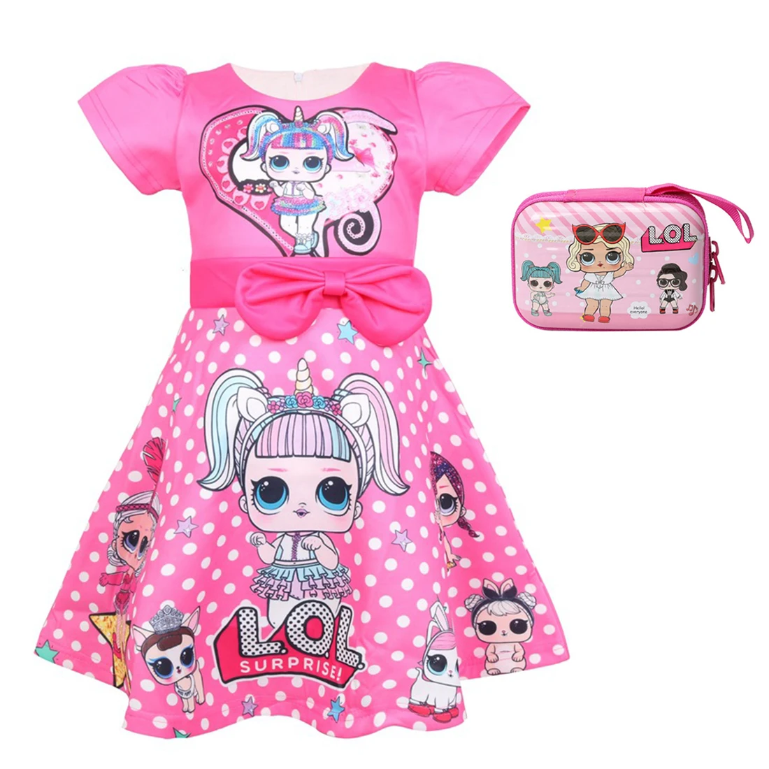 Ninas Lol Princesa Vestidos Ninas Vestido De Cumpleanos Billetera Lol Chica Boda Fiesta Princesa Ninas Vestido Ninas Pequenas Vestidos Vestidos Aliexpress