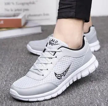 

Running Shoes Men Sneakers Comfortbale Summer Ladies Lace Up Flat Walking Female