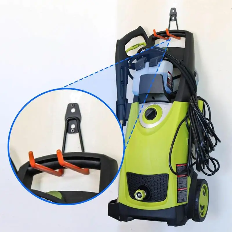 

Heavy-Duty U-Shaped Hook Garage Storage Tool Wall-Mounted Tool Holder Double Garage Hook With Non-Slip Coating Supplies