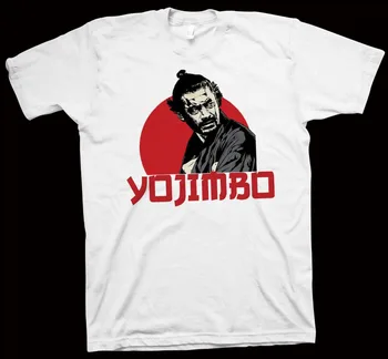 

Yojimbo T-Shirt Akira Kurosawa, Toshiro Mifune, Eijiro Tono, Movie, Film, Cinema cotton Men Classical 2020 Hip Hop Street Wear