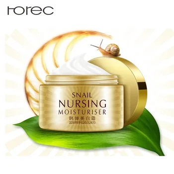 

ROREC Snail Face Cream Moisturizer Anti-Aging,Wrinkles Age Spots Skin Tone Firming Dark Circles Cream Whitening Pigment Spots