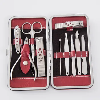 

New Manicure Pedicure Set Stainless Steel Manicure Kit Nail Clipper Travel Nail Tool High Quality Toe Nail Clipper nail Tool
