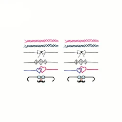 Waterproof Temporary Tattoo Sticker Cartoon Design Cute Ring Sticker Finger Sticker Body Art Small Sticker Men Women