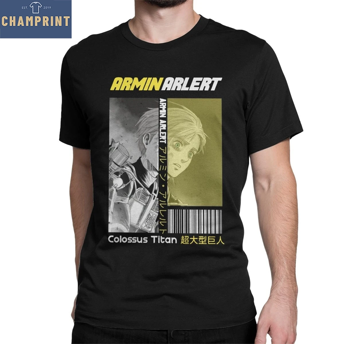 Armin arlert t shirt Clearance