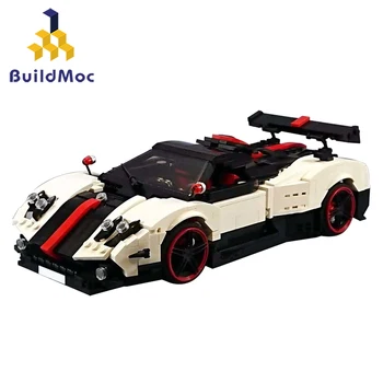 

New moc MOC RC Car Zonda Cinque Roadster Building Block For Technic Racing City Car Bricks Toys for Children