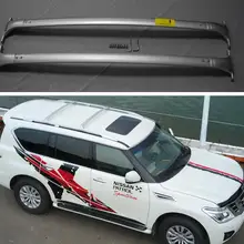 Алюминиевый сплав винт установка на крышу багажника багаж рельс крест бар для Nissan Patrol Y62 2012