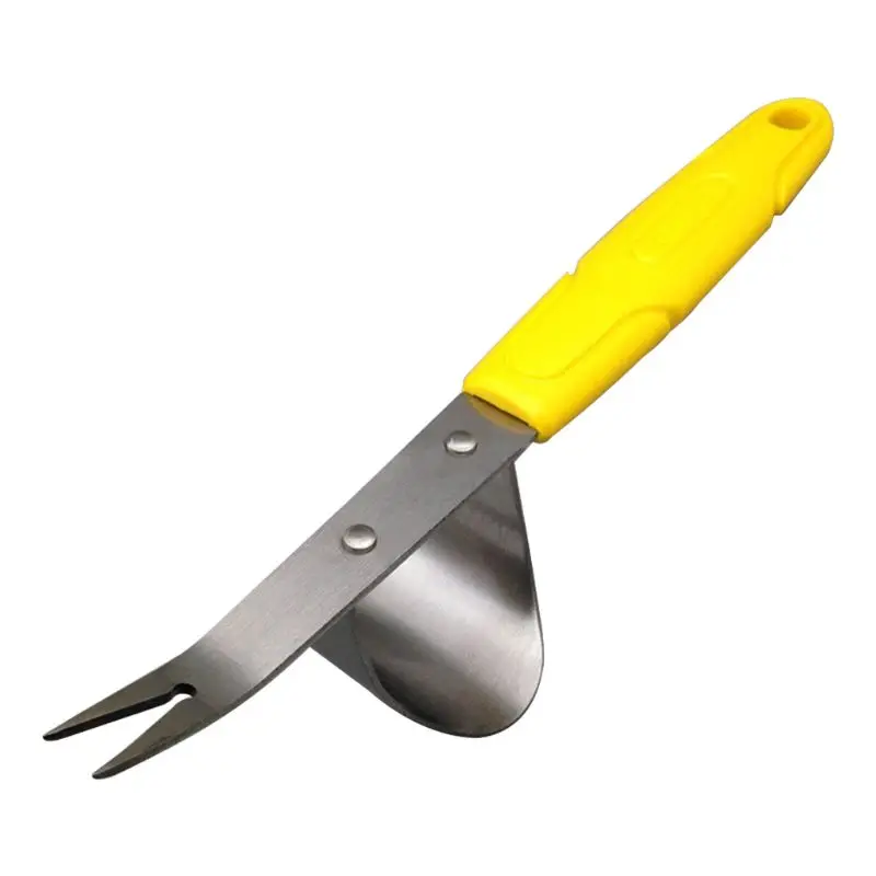 

Garden Weeding Fork Ergonomically Weeder Cultivator Hand Tool Stainless Steel