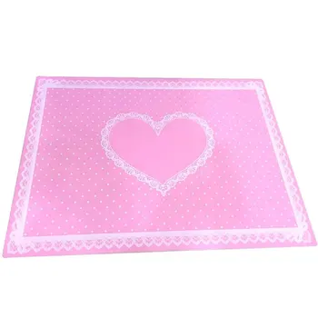 

Washable Foldable Nail Art Tips Practice Silicone Table Cover Mat Pad Point Lace Printing Coloring Polish UV Gel Tools Manicure